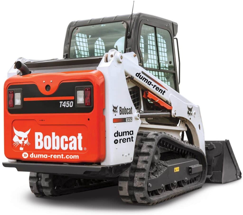 Location chargeuse compacte BOBCAT sur chenilles T450